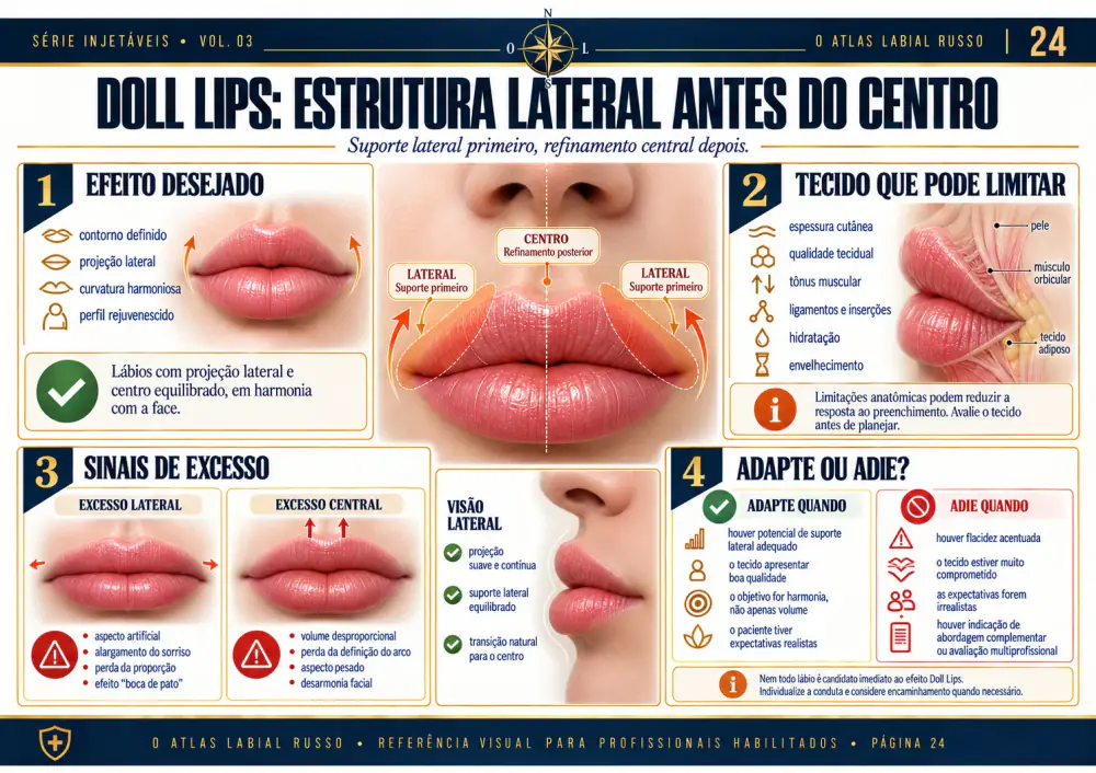 Página real da assinatura Doll Lips