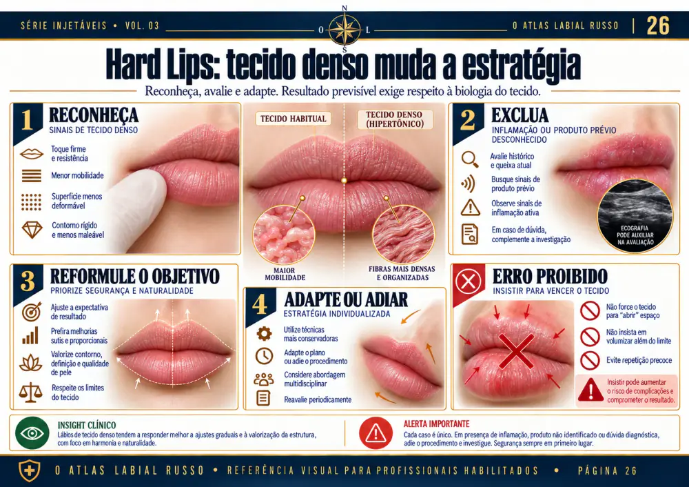 Página real da assinatura Hard Lips